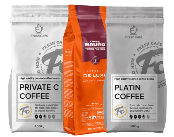 Mix- FreshCafe platin, FreshCafe private collection, Mauro De Luxe 