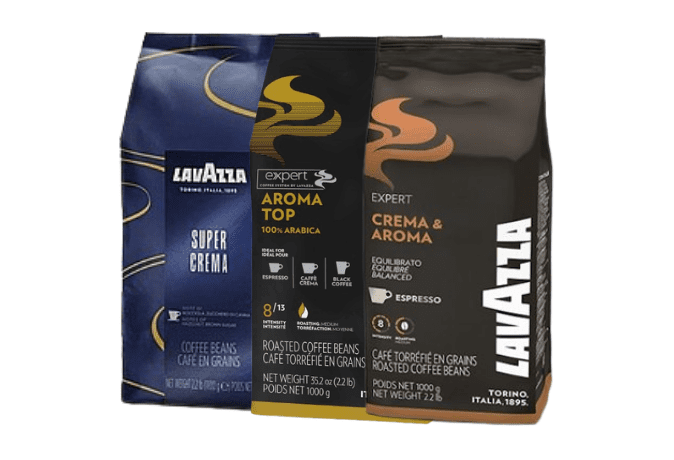 3 �� ���� lavazza- Super crema, E Aroma, Crema & Aroma