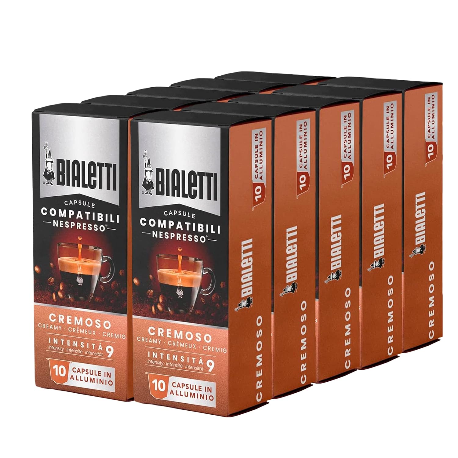 100 ������� �������� ������� ������ BIALETTI NESPRESSO CREMOSO 