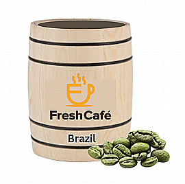 250g פולי קפה ירוק ברזיל Brazil AA