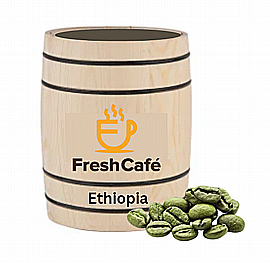 250g פולי קפה ירוק Ethiopia Sedamo AA