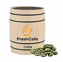 250g פולי קפה ירוק רובוסטה India robusta cherry AA